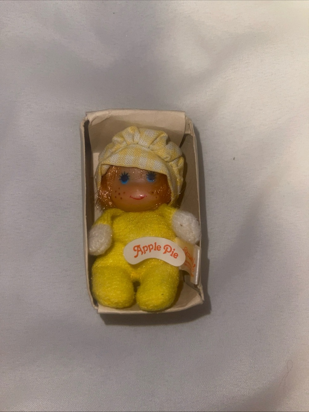 Vintage mini doll smell apple pie
